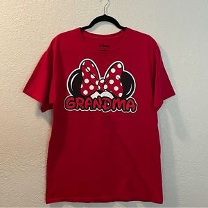 Disney Minnie Mouse Grandma Tee Shirt Top Size L